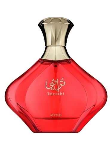 Afnan Turathi Red EDP 90 мл – флакон на бял фон