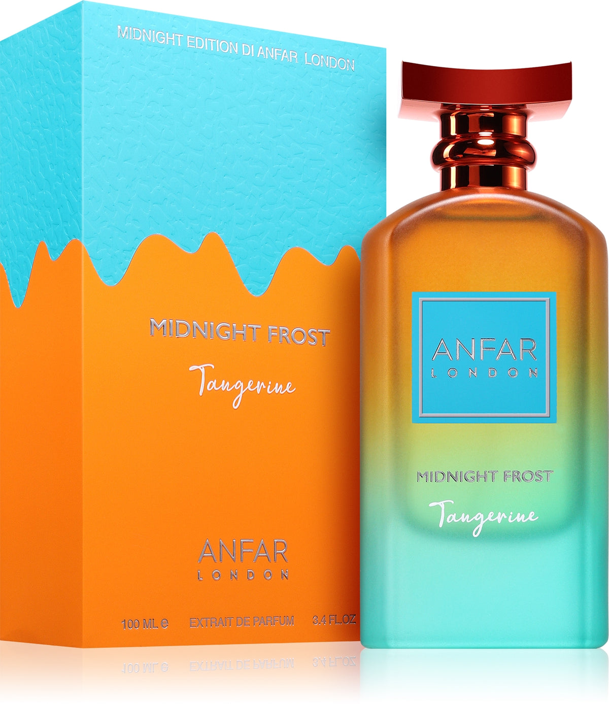 Anfar London Midnight Frost Tangerine ExDP 100 мл — флакон с кутия