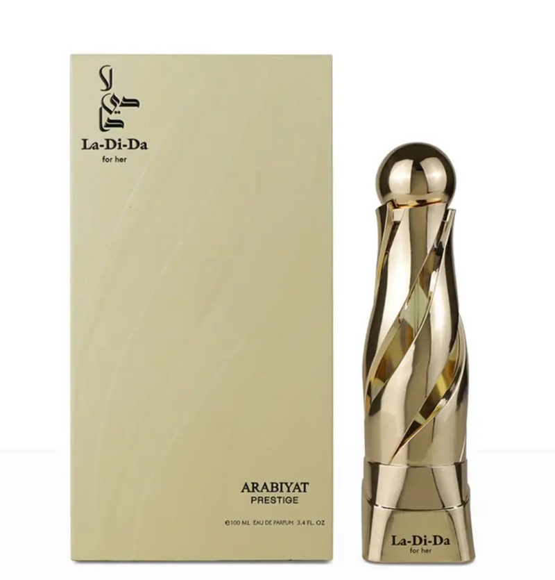 Arabiyat Prestige La Di Da For Her EDP 100 мл — флакон с кутия