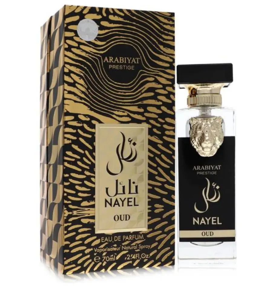 Arabiyat Prestige Nayel Oud EDP 70 мл — флакон с кутия