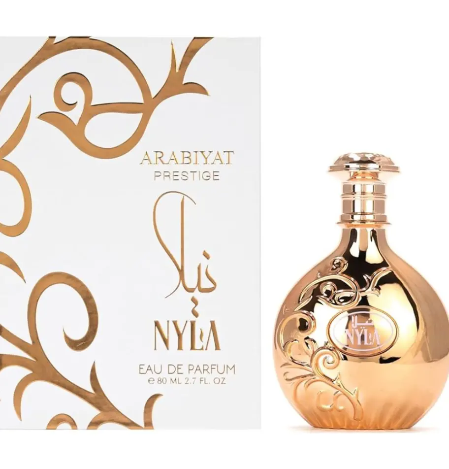 Arabiyat Prestige Nyla EDP 80 мл — флакон с кутия
