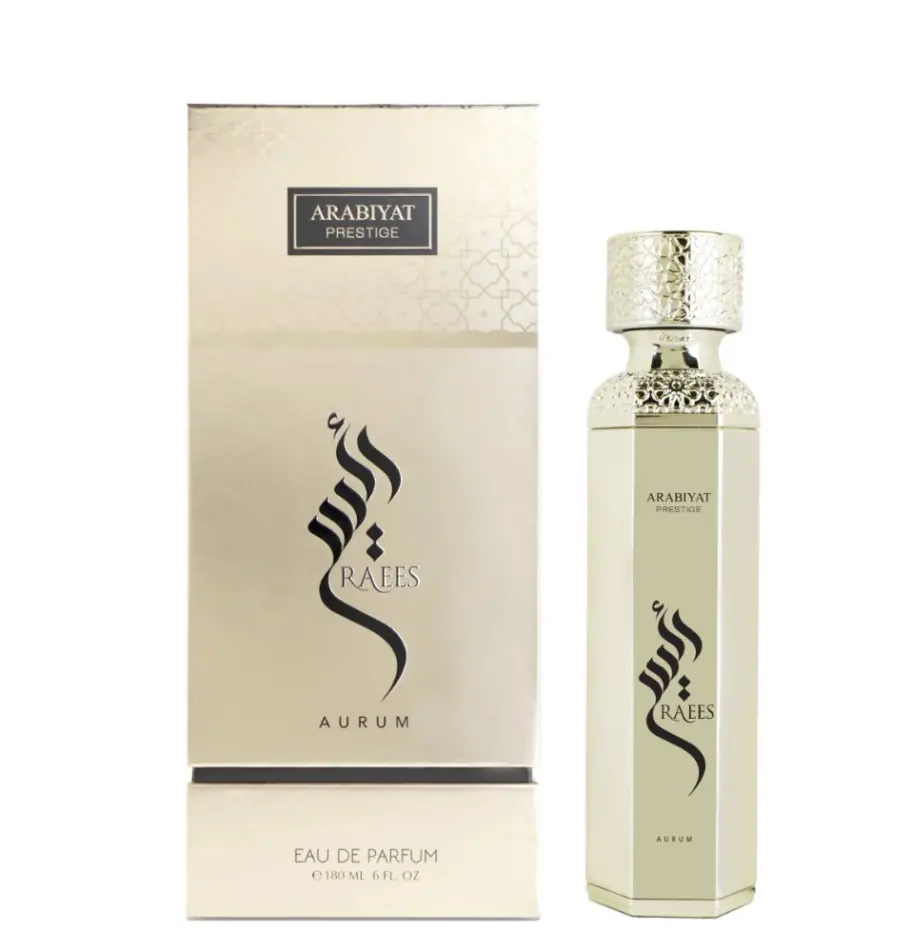 Arabiyat Prestige Raees Aurum EDP 180 мл — флакон с кутия