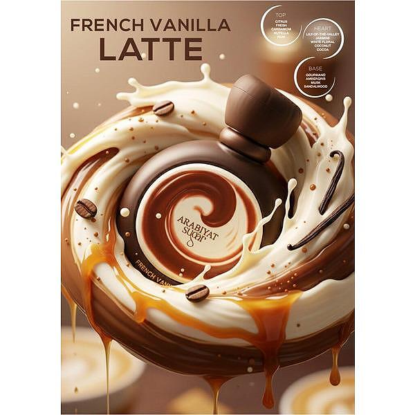 Arabiyat Sugar French Vanilla Latte EDP 100ml - оригинален арабски парфюм | Aroma Viva BG