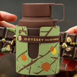 Armaf Odyssey Dubai Chocolate EDP 100 мл – флакон, държан в ръце