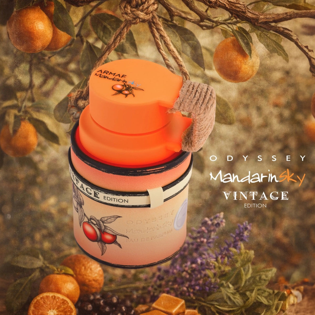 Armaf Odyssey Mandarin Sky Vintage Edition EDP 100 мл – флакон, сниман отгоре
