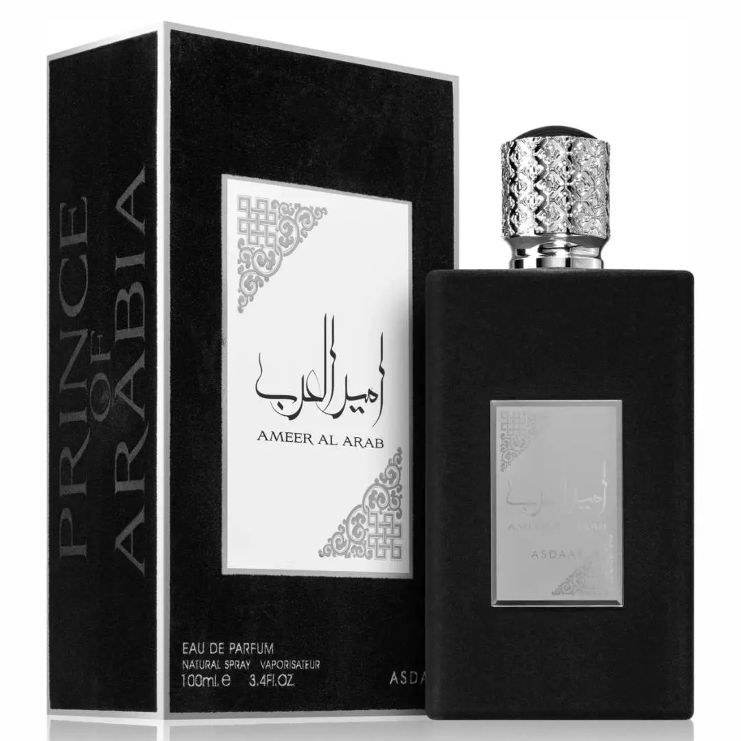 Asdaaf AMEER AL ARAB BLACK EDP 100 мл – флакон и кутия