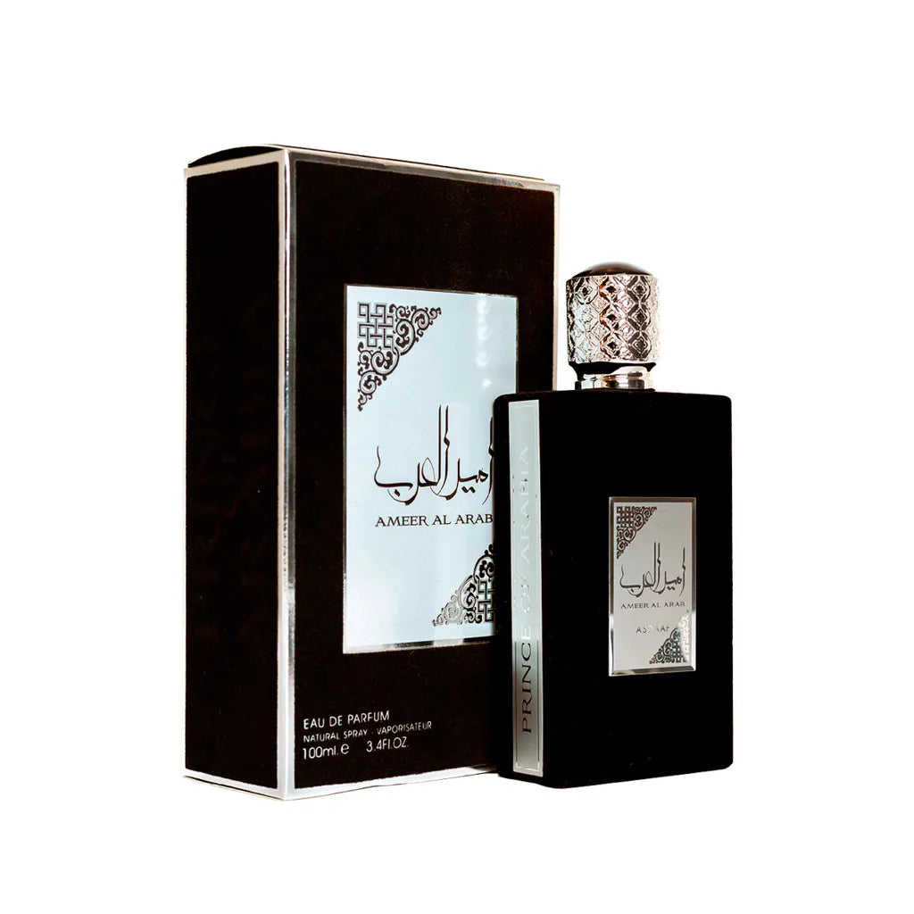 Asdaaf AMEER AL ARAB BLACK EDP 100 мл — флакон с кутия