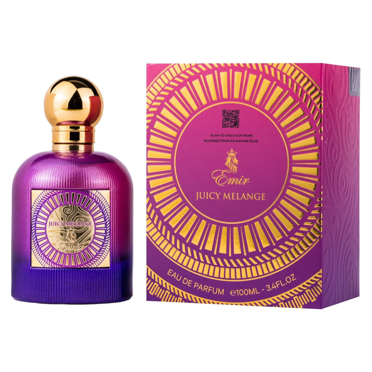 Emir Juicy Melange EDP 100 мл – флакон и кутия