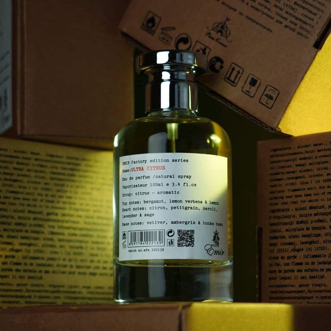 Emir Ultra Citrus Factory Edition EDP 100 мл – флакон
