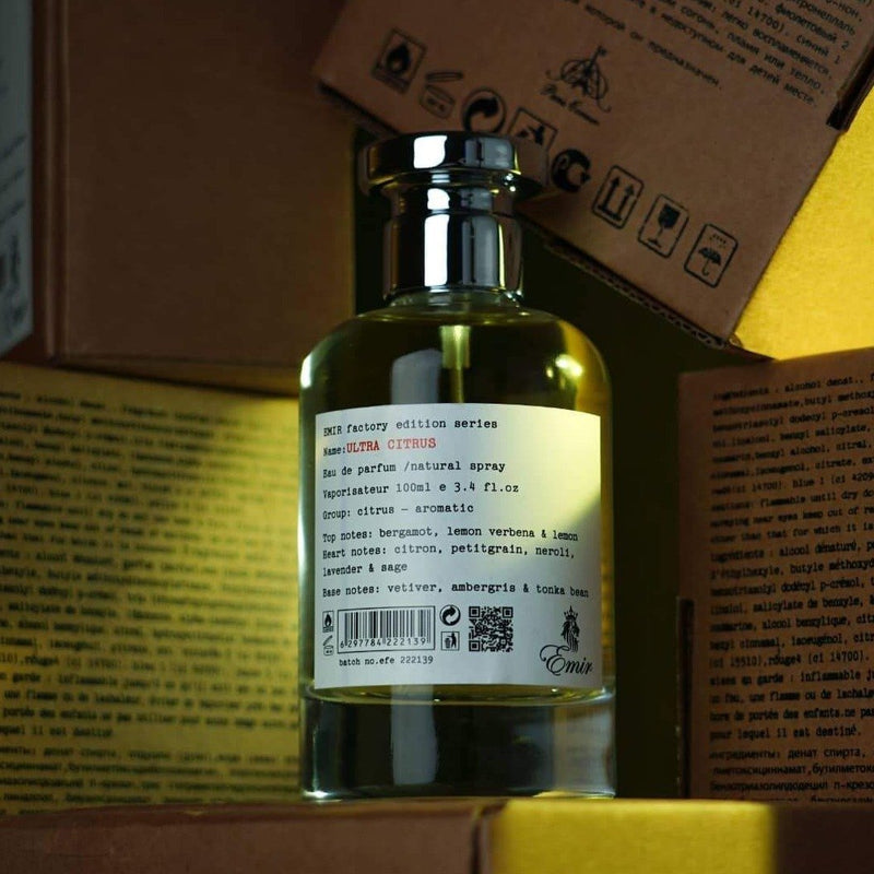 Emir Ultra Citrus Factory Edition EDP 100 мл – флакон