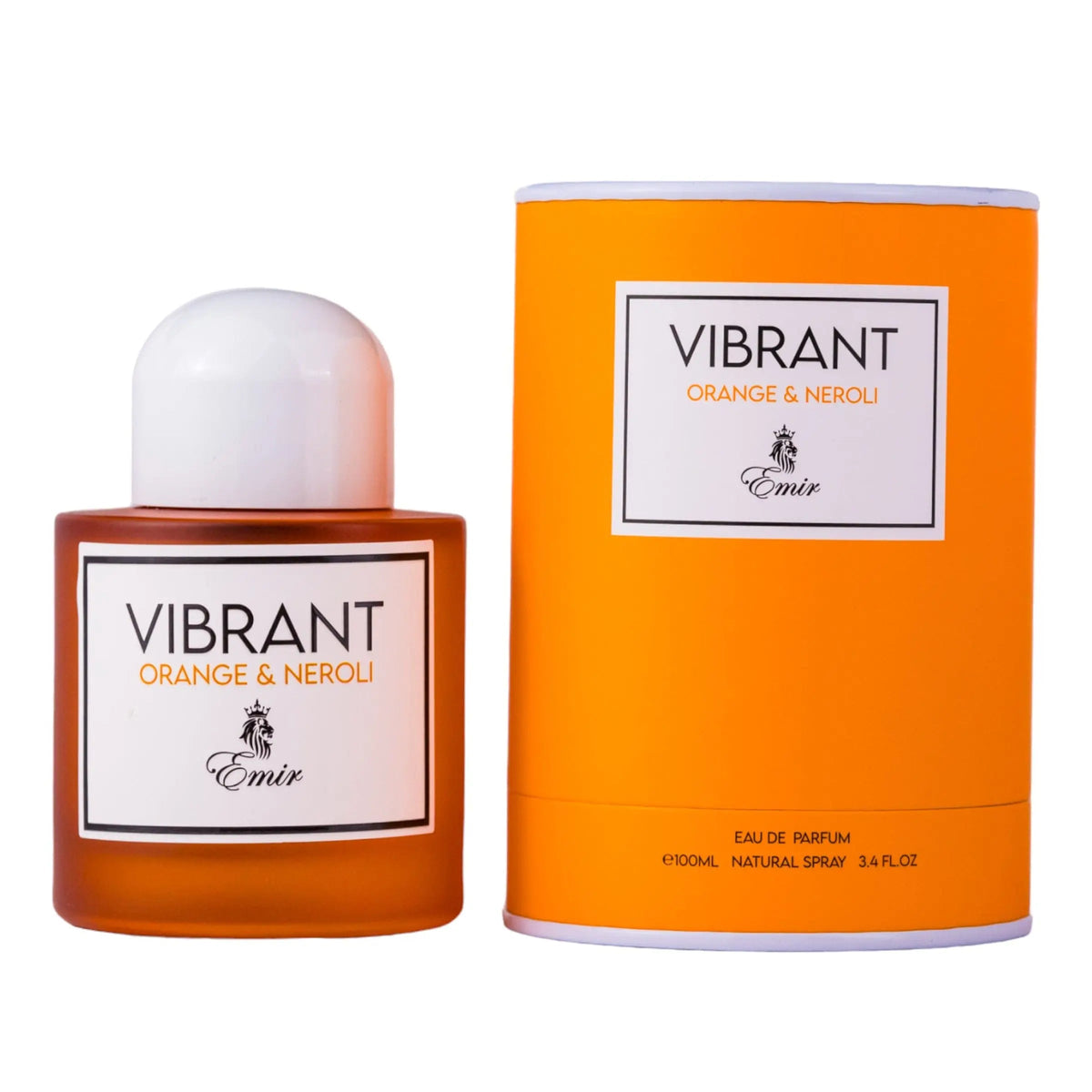 Emir Vibrant Orange and Neroli EDP 100 мл – флакон и кутия