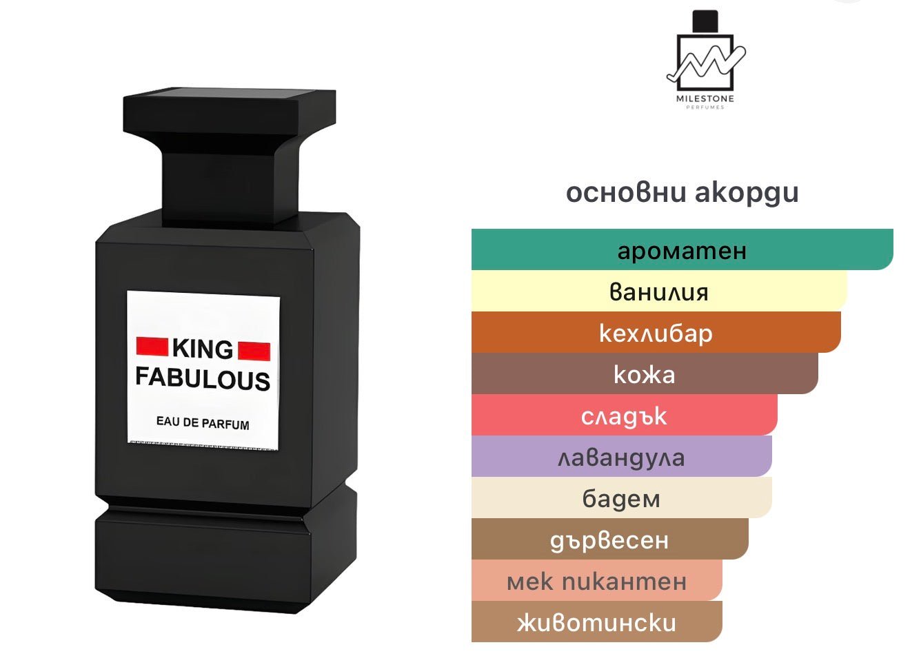 Emper King Fabulous EDP 100мл. - оригинален арабски парфюм | Fragrance of Dubai