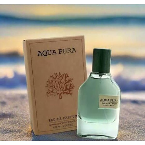Fragrance World Aqua Pura EDP 70ml - оригинален арабски парфюм | Aroma Viva BG