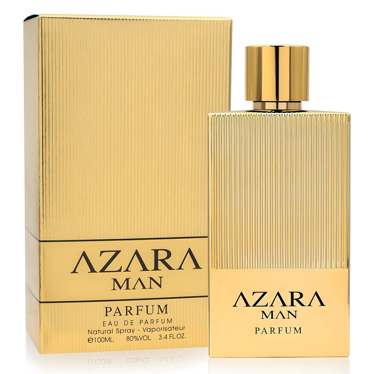 Fragrance World Azara Man Parfum EDP 100 мл — флакон с кутия