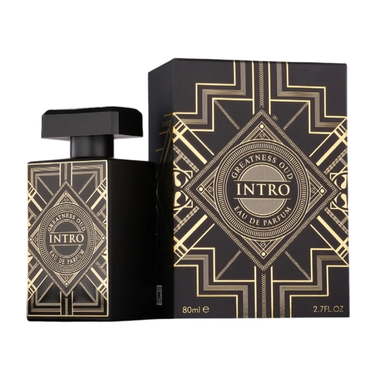 Fragrance World Intro Greatness Oud EDP 80 мл – флакон и кутия