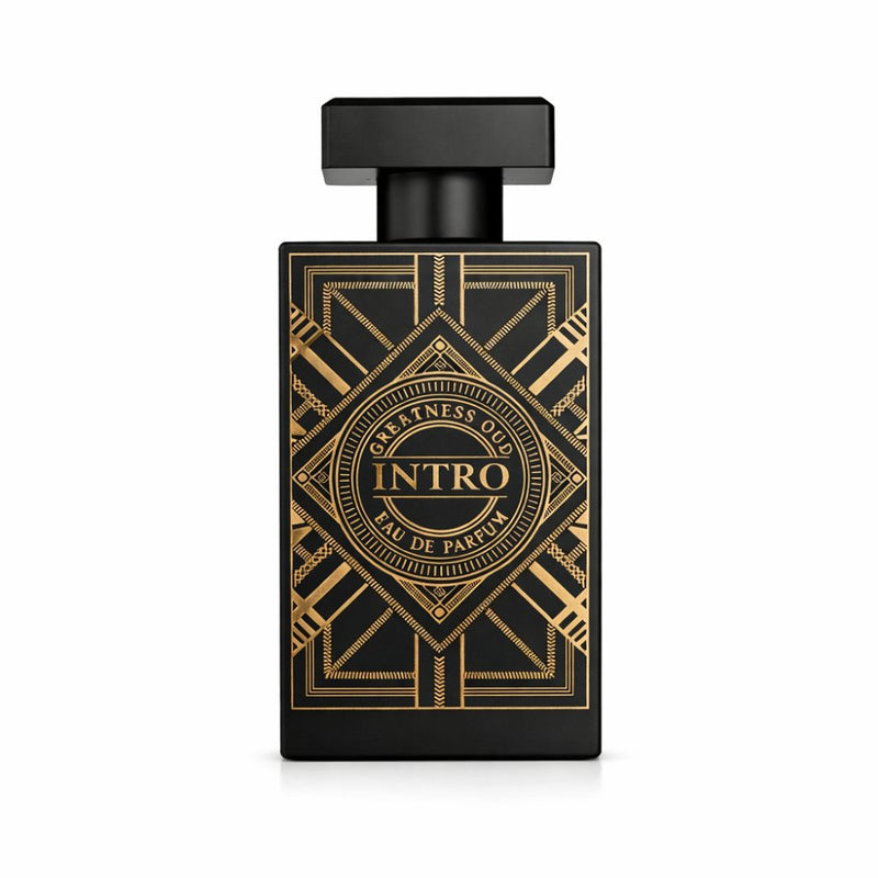 Fragrance World Intro Greatness Oud EDP 80 мл – черен флакон на унисекс парфюм