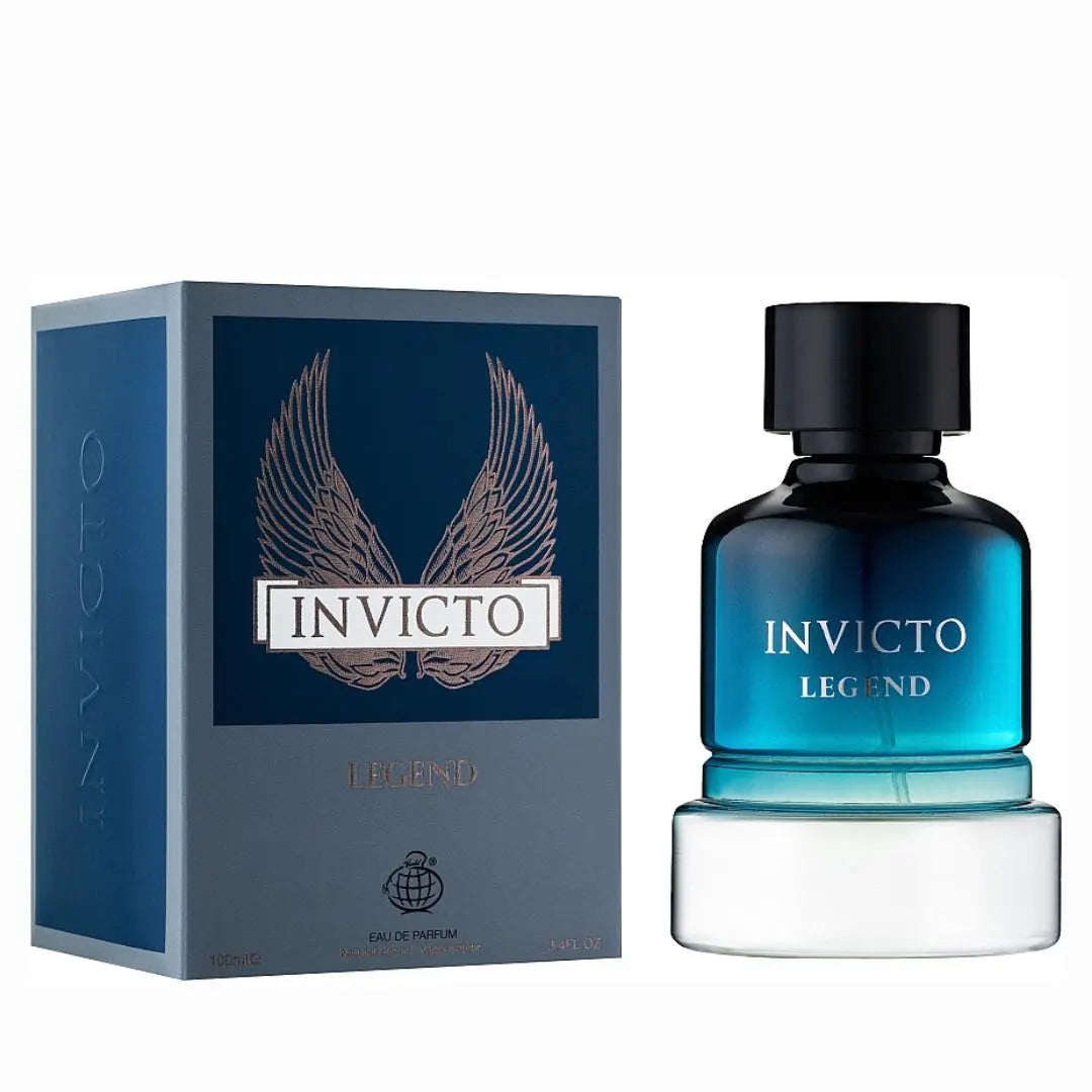 Fragrance World Invicto Legend EDP 100 мл – флакон и кутия