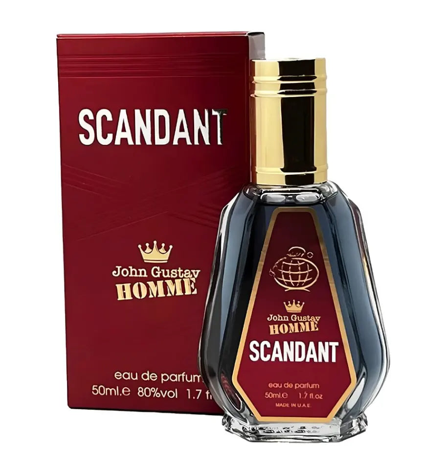 Fragrance World John Gustav Homme Scandant EDP 50 мл — флакон с кутия