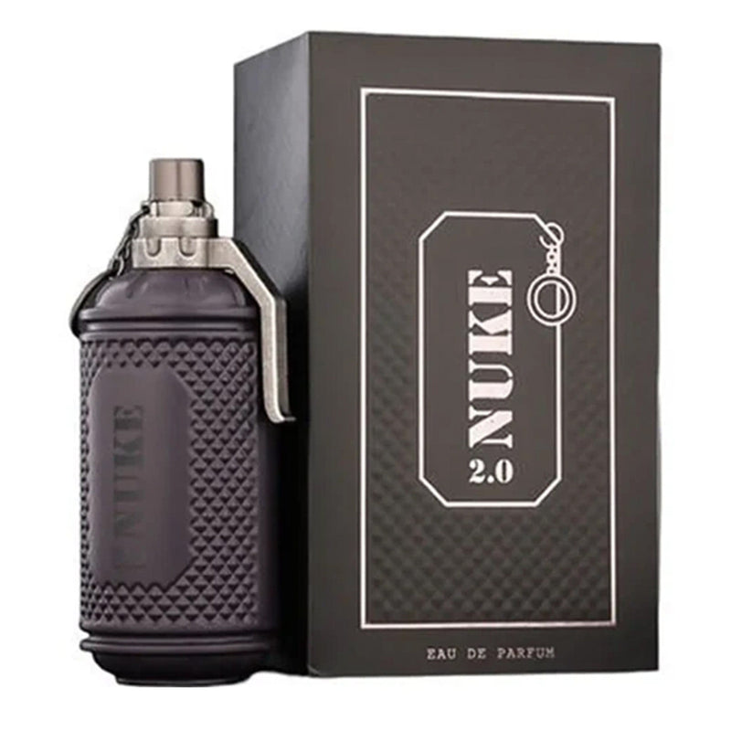 Fragrance World Nuke 2.0 EDP 100 мл — флакон с кутия