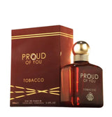 Fragrance World Proud of You Tobacco EDP 100 мл — флакон с кутия