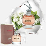 Fragrance World Scandant Belle Celine EDP 100 мл – рекламна композиция с флакон и кутия