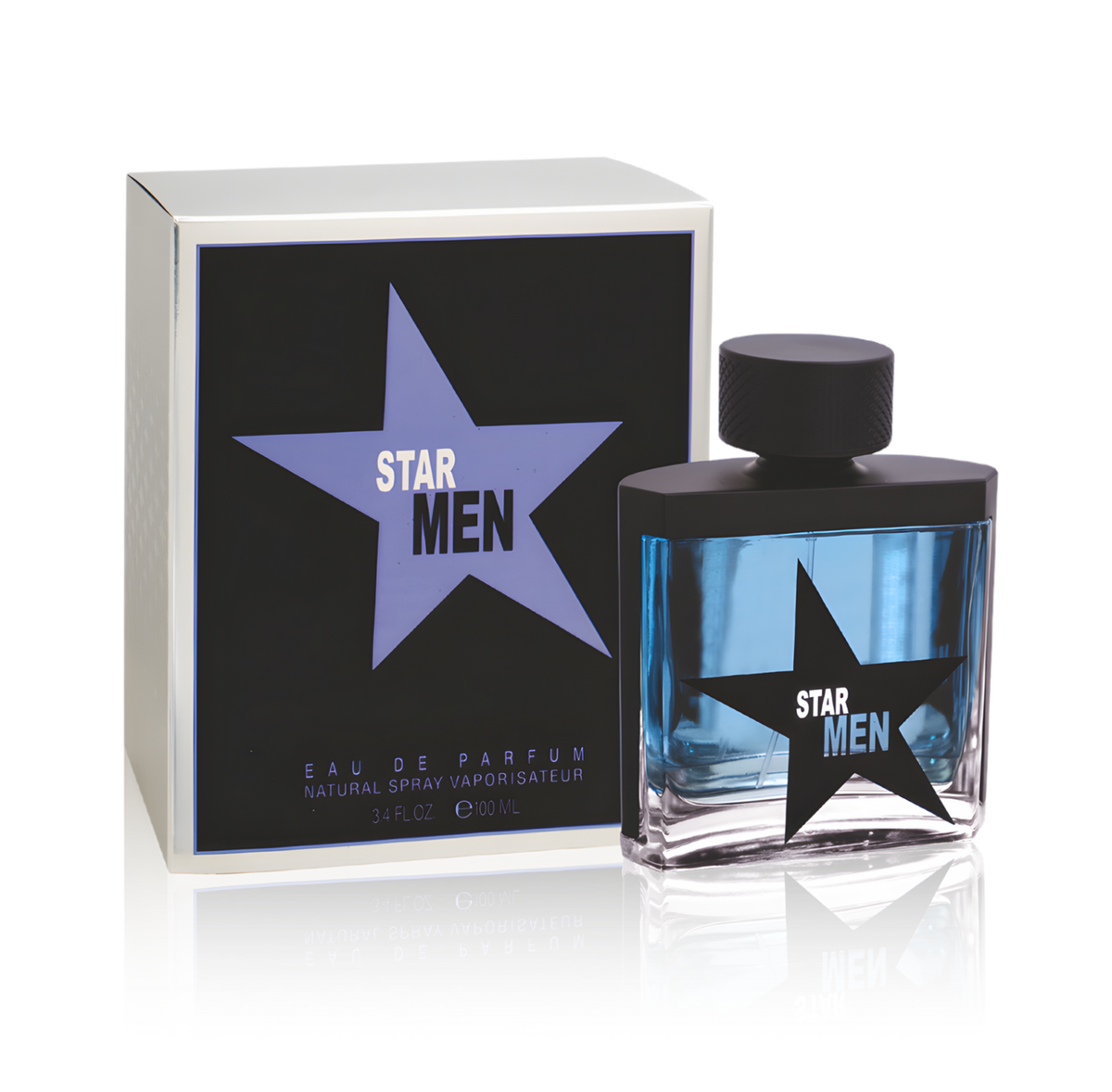 Fragrance World Star Men EDP 100 мл — флакон с кутия