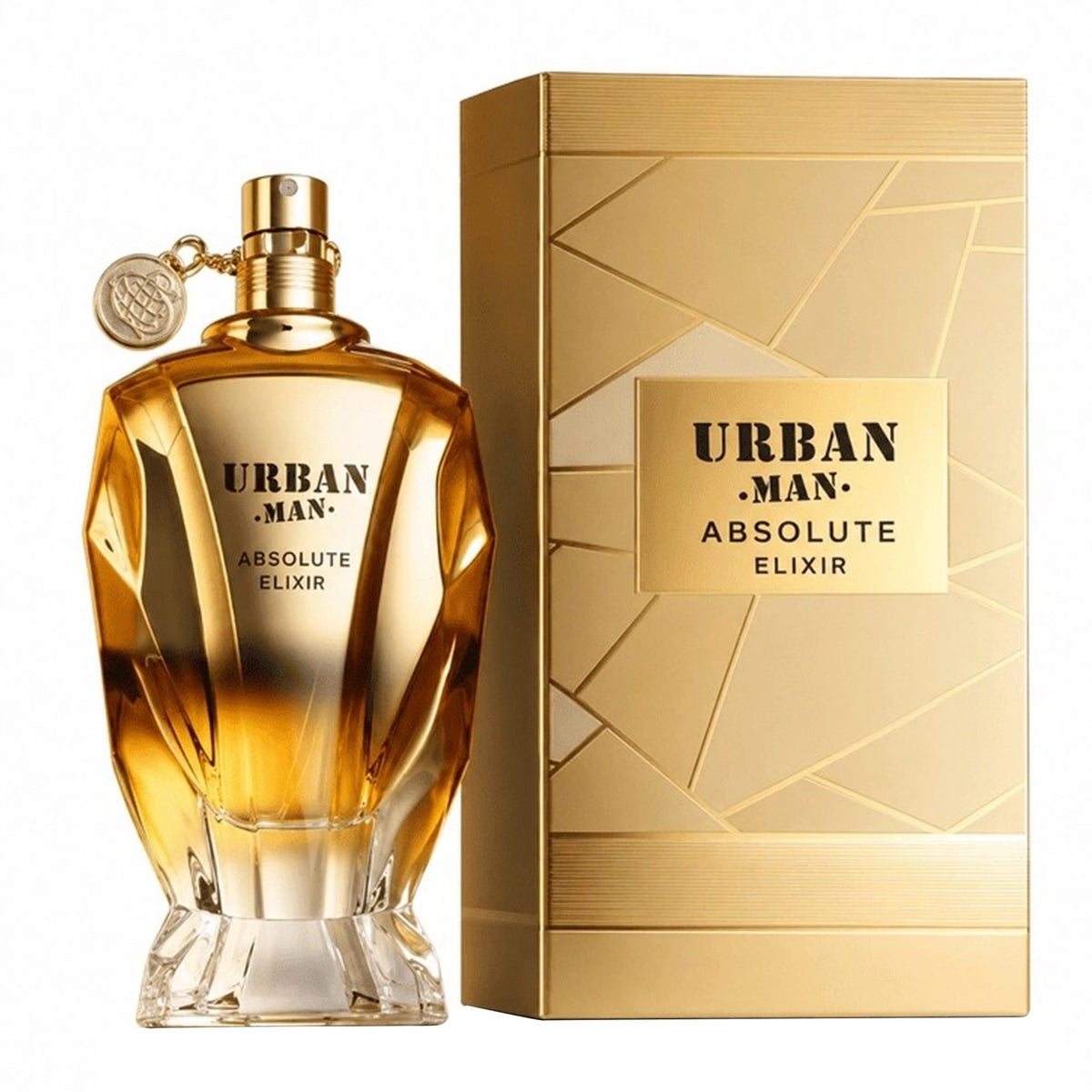 Fragrance World Urban Man Absolute Elixir EDP 100 мл — флакон с кутия