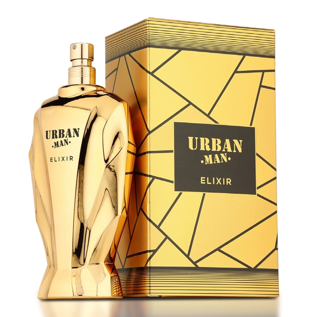 Fragrance World Urban Man Elixir EDP 90 мл — флакон с кутия
