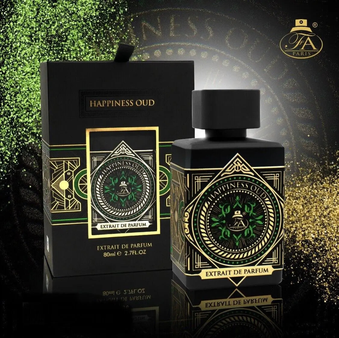 French Avenue Happiness Oud ExDP 80 мл — кадър с фон