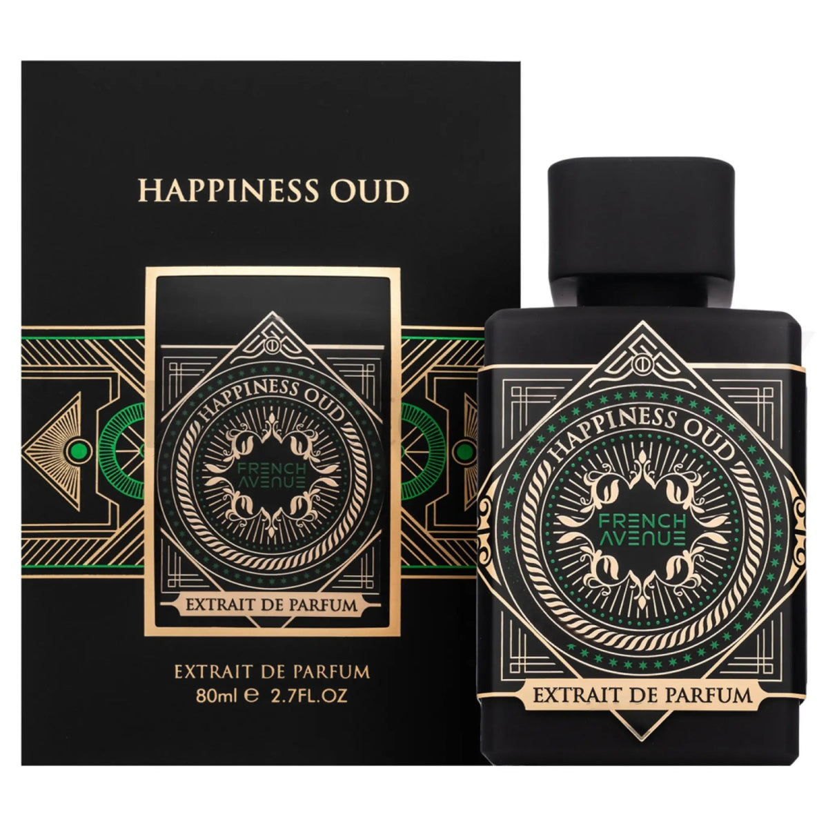 French Avenue Happiness Oud ExDP 80 мл — флакон с кутия