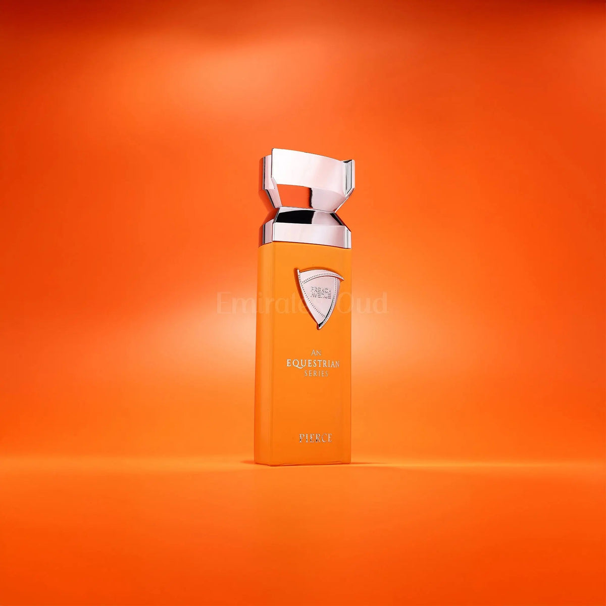 French Avenue Pierce An Equestrian Series EDP 100 мл – флакон на оранжев фон