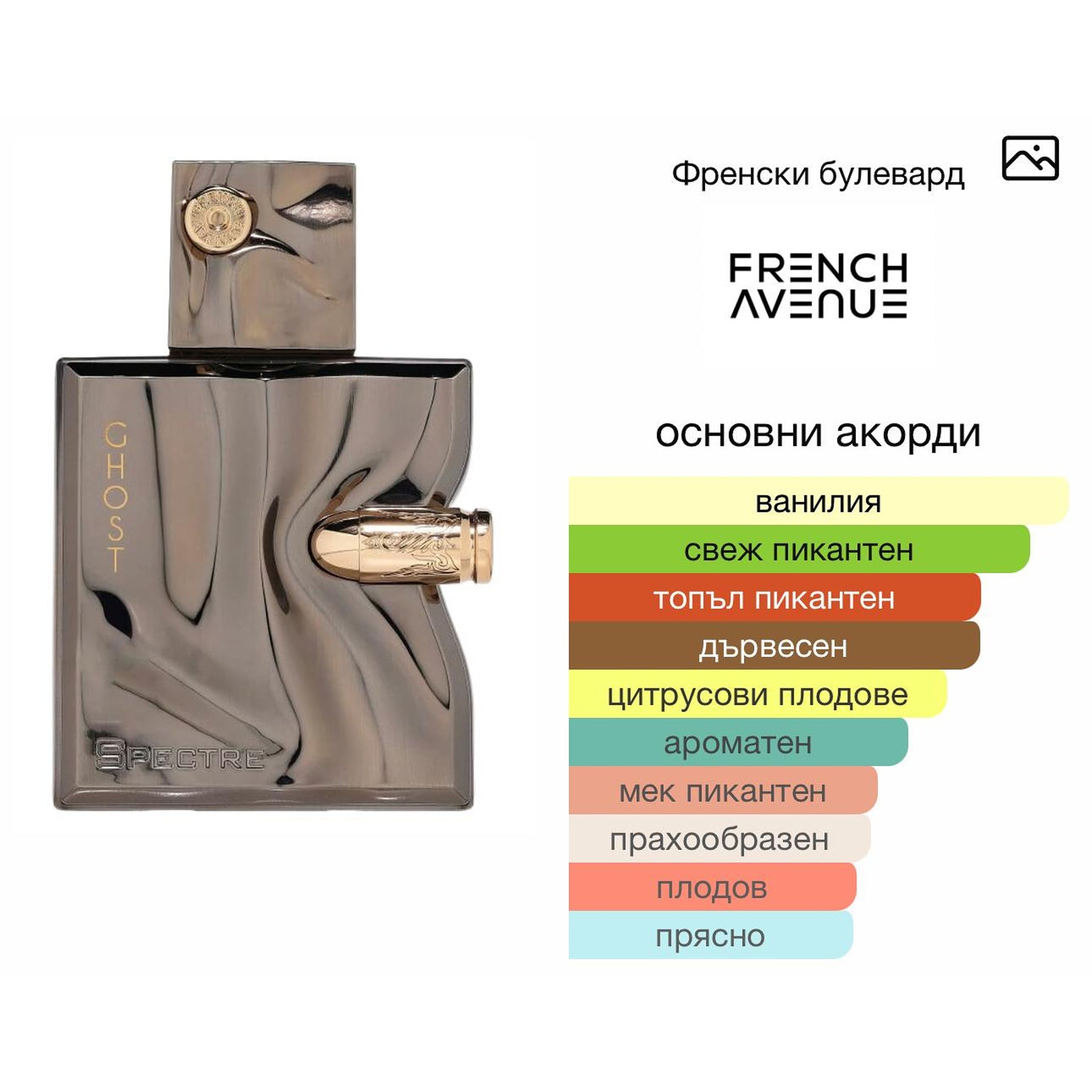 French Avenue Spectre Ghost EDP 80мл. - оригинален арабски парфюм | Aroma Viva BG