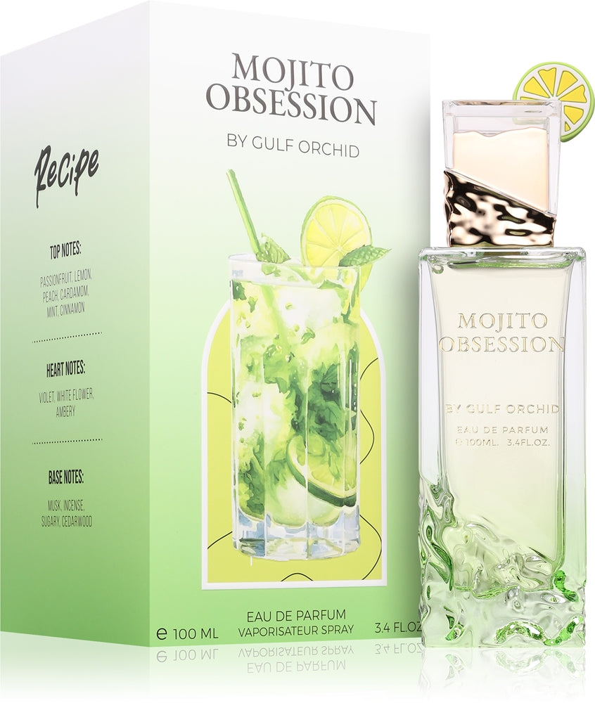Gulf Orchid Mojito Obsession EDP 100 мл — флакон с кутия