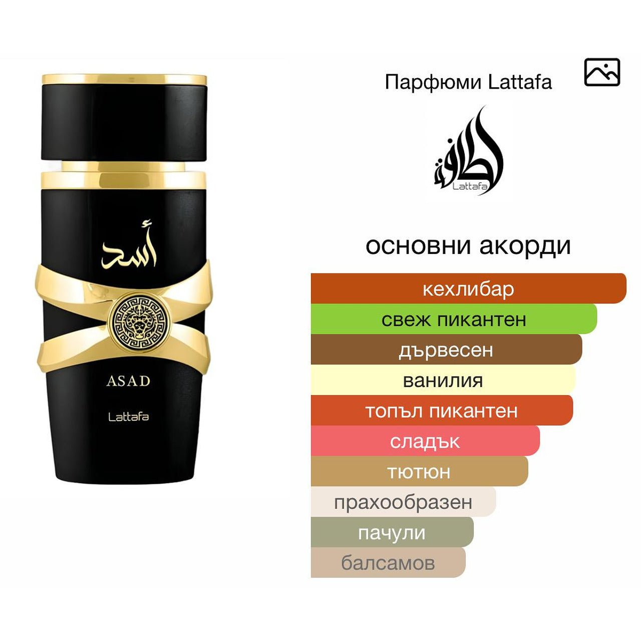 Lattafa Asad EDP 100мл. - оригинален арабски парфюм | Aroma Viva BG