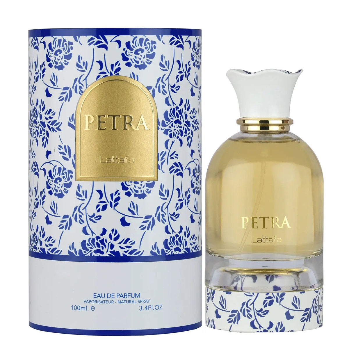 Lattafa Petra EDP 100 мл — флакон с кутия