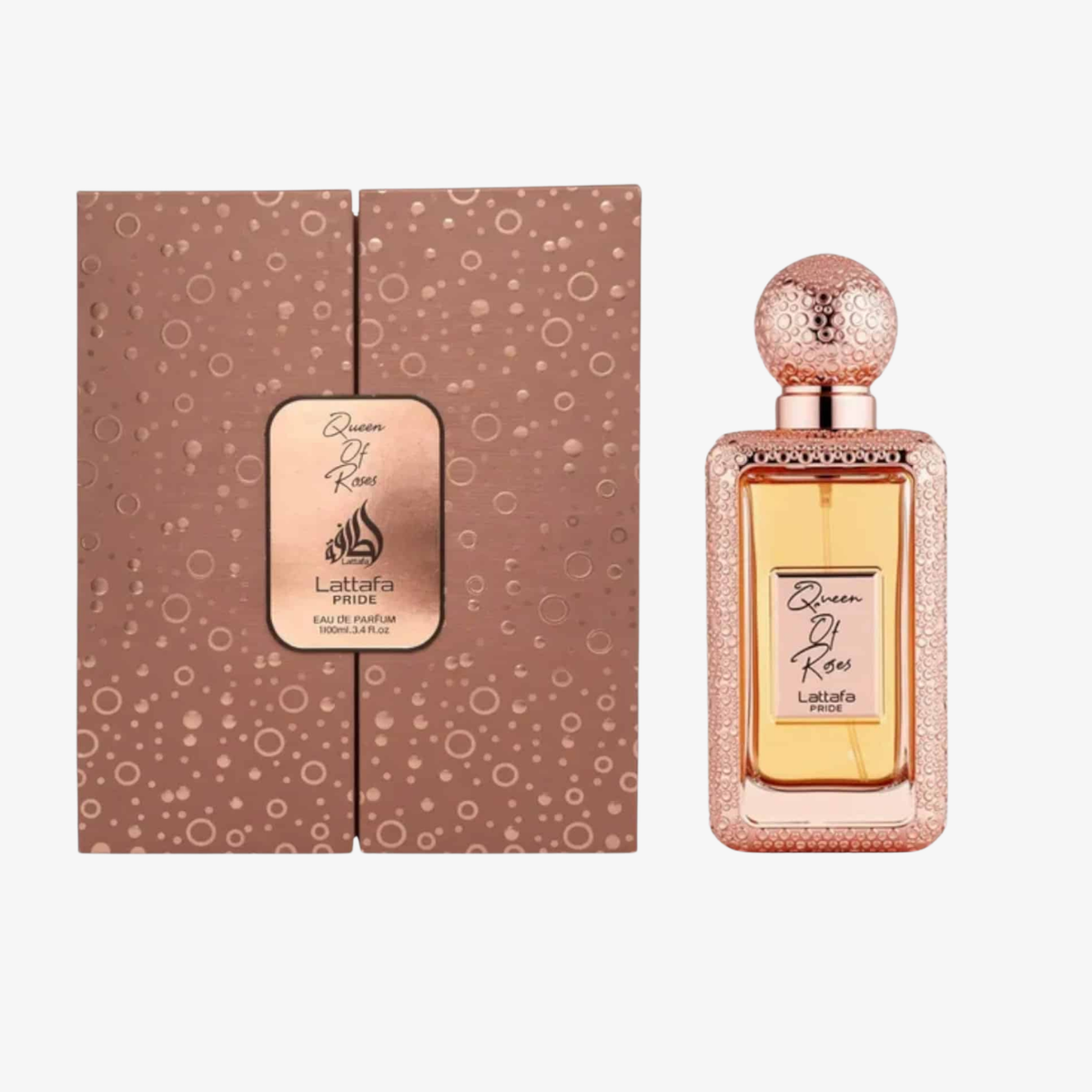 Lattafa Pride Queen of Roses EDP 100 мл — флакон с кутия