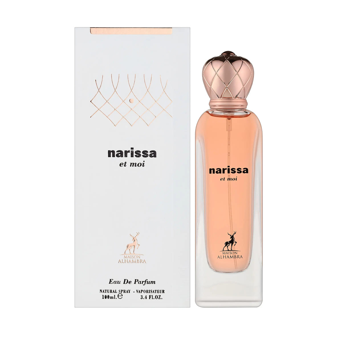 Maison Alhambra Narissa et Moi EDP 100 мл — флакон с кутия