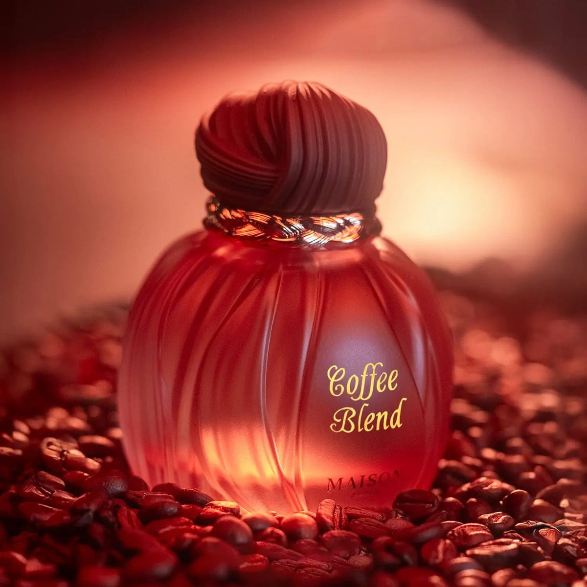 Maison Asrar Coffee Blend EDP 100 мл – флакон в червена светлина