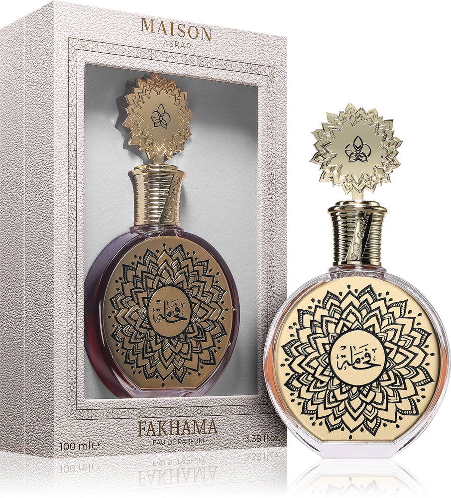 Maison Asrar Fakhama EDP 100 мл — флакон с кутия