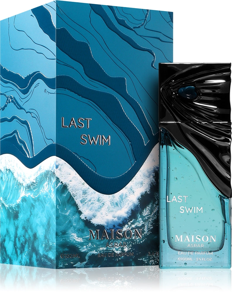 Maison Asrar Last Swim EDP 100 мл — флакон с кутия