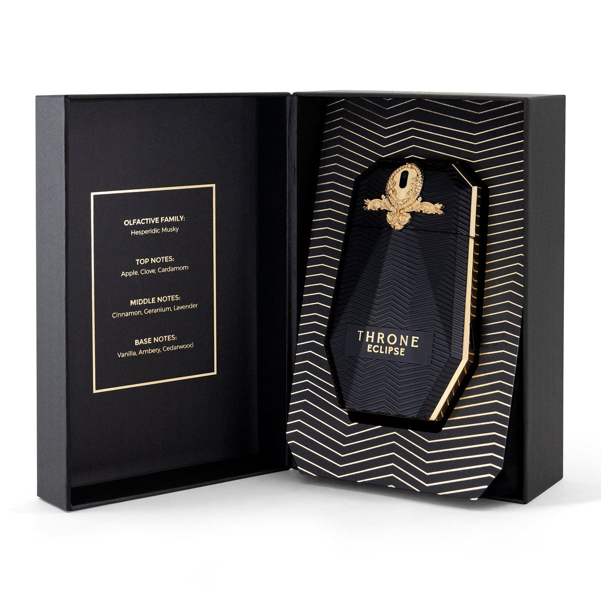 Maison Asrar Throne Eclipse EDP 100 мл — флакон с кутия