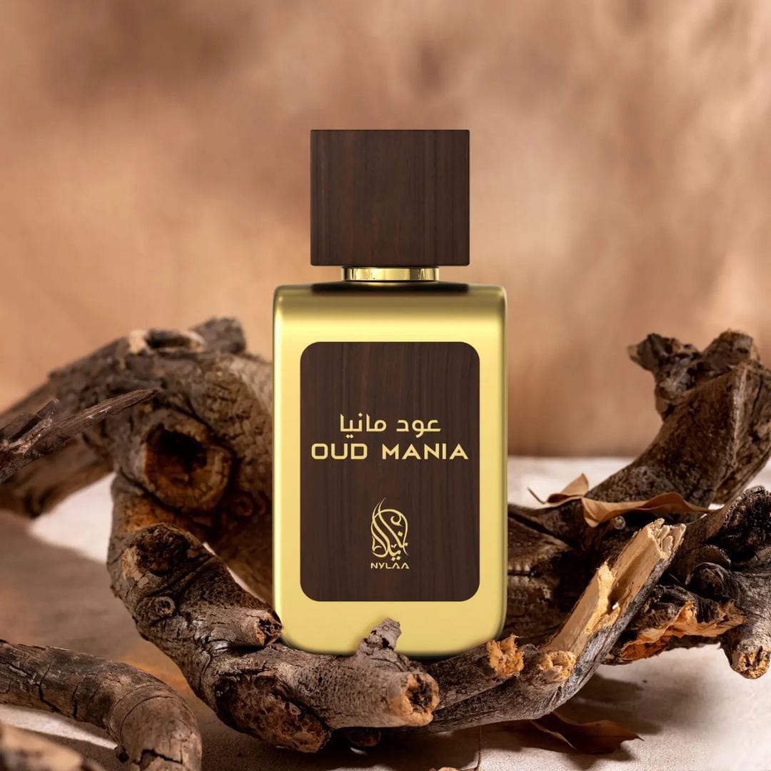 Nylaa Oud Mania EDP 100 мл — флакон в декоративна композиция