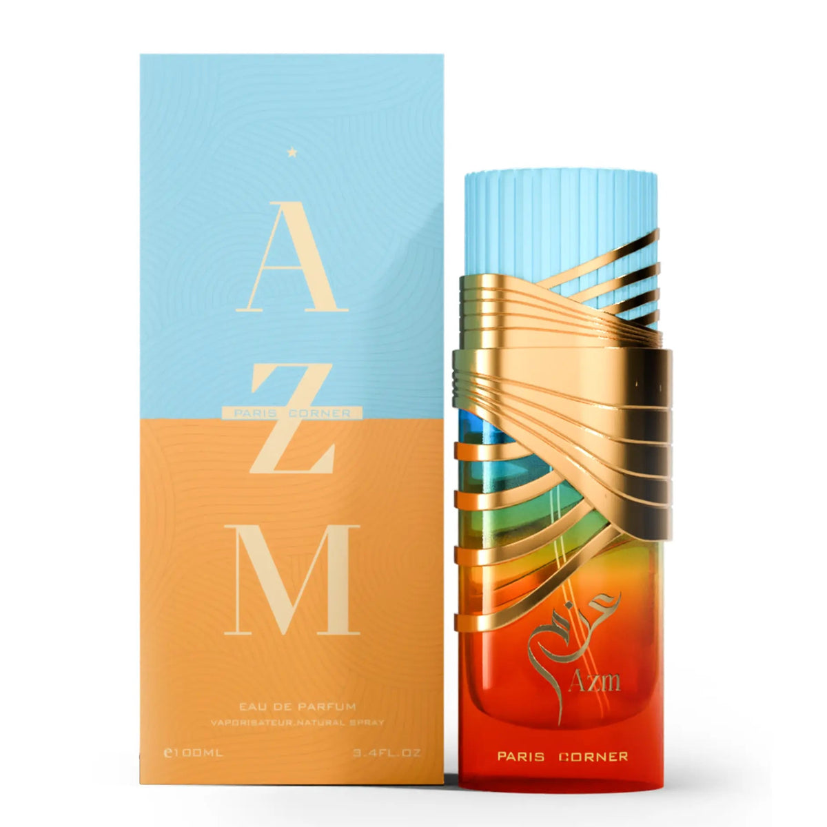 Paris Corner Azm EDP 100 мл – флакон и оригинална кутия