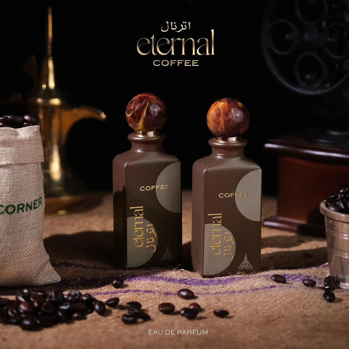 Paris Corner Eternal Coffee EDP 85 мл – флакон в композиция с кафе