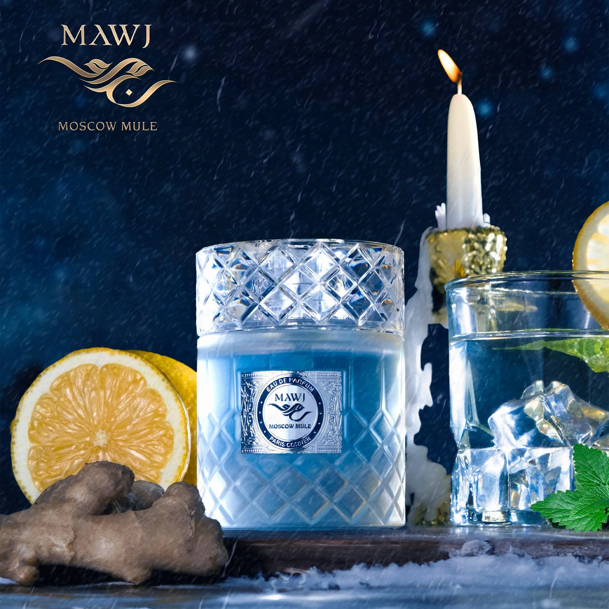 Paris Corner Mawj Moscow Mule EDP 100 мл – флакон в композиция с лимон и джинджифил