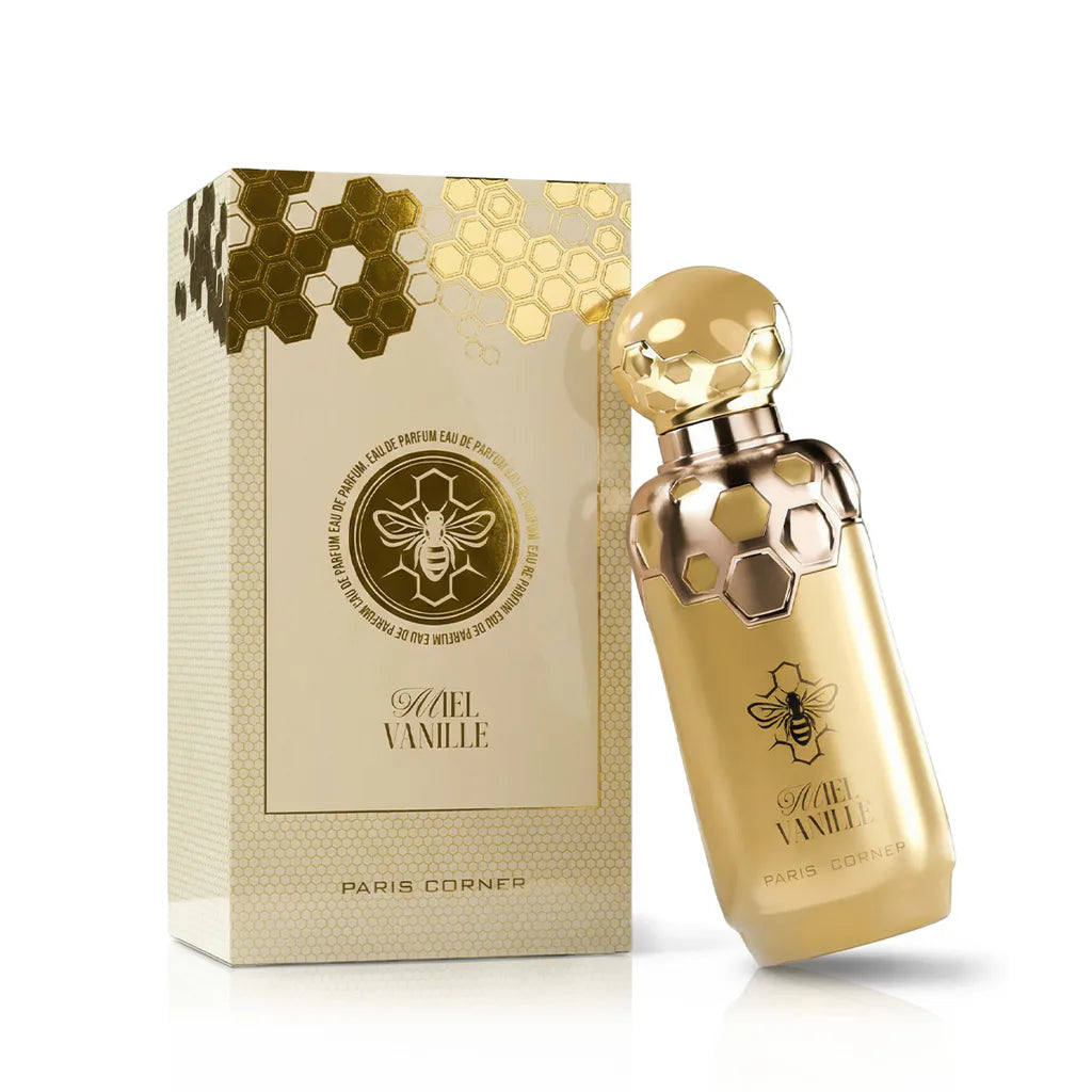 Paris Corner Miel Vanille EDP 100 мл – флакон под ъгъл до кутията