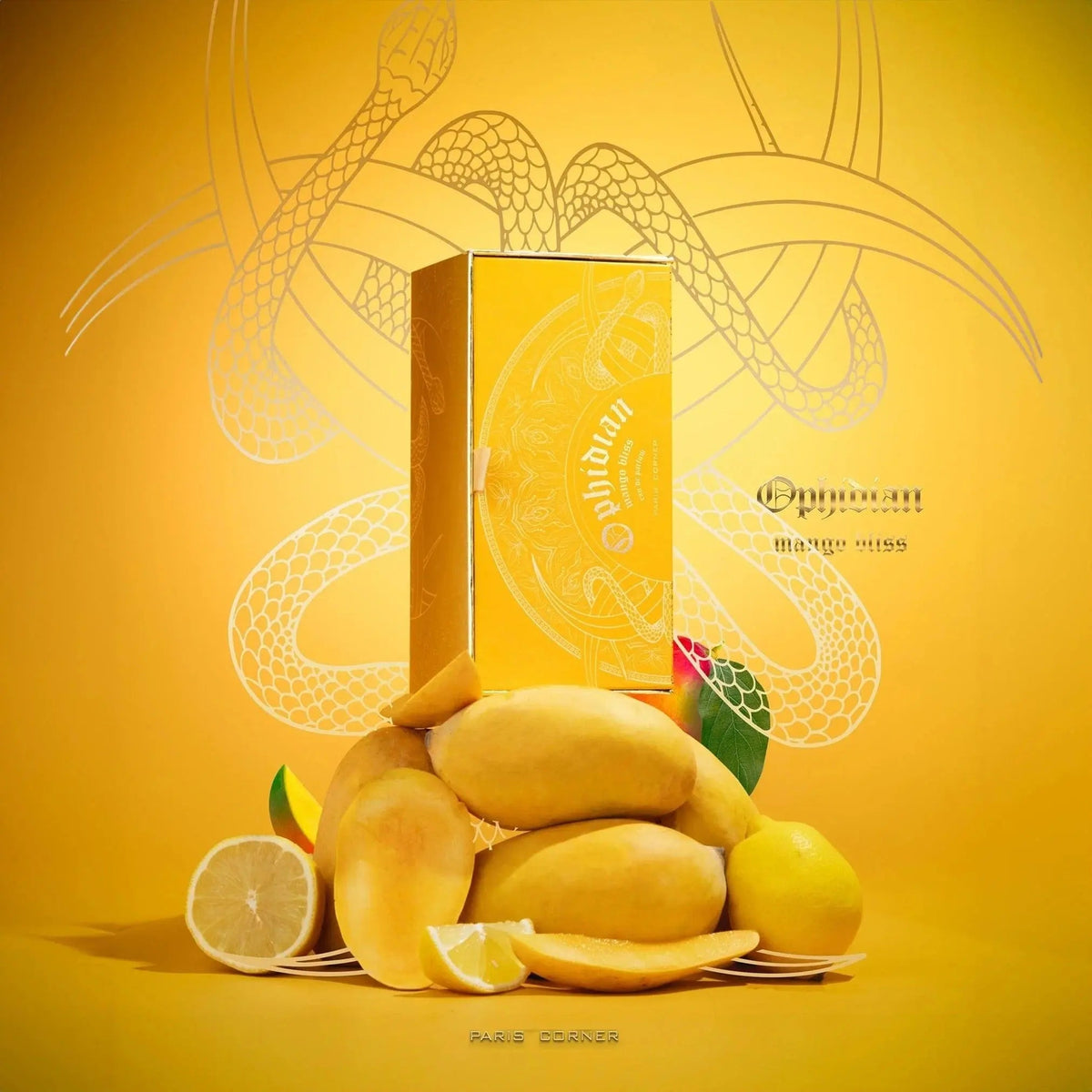 Paris Corner Ophidian Mango Bliss EDP 100 мл – кутия в композиция с манго
