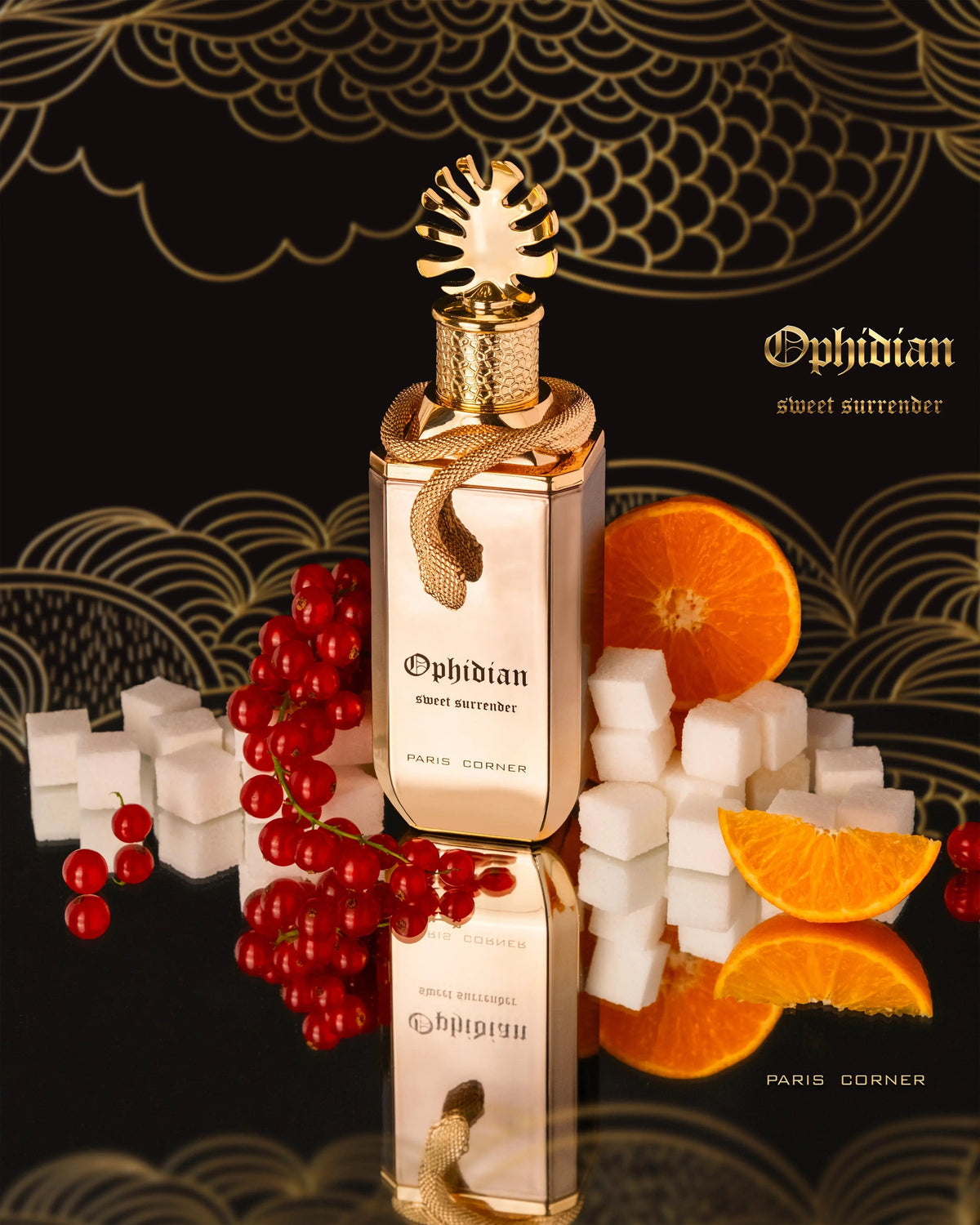 Paris Corner Ophidian Sweet Surrender EDP 100 мл – флакон в композиция с плодове