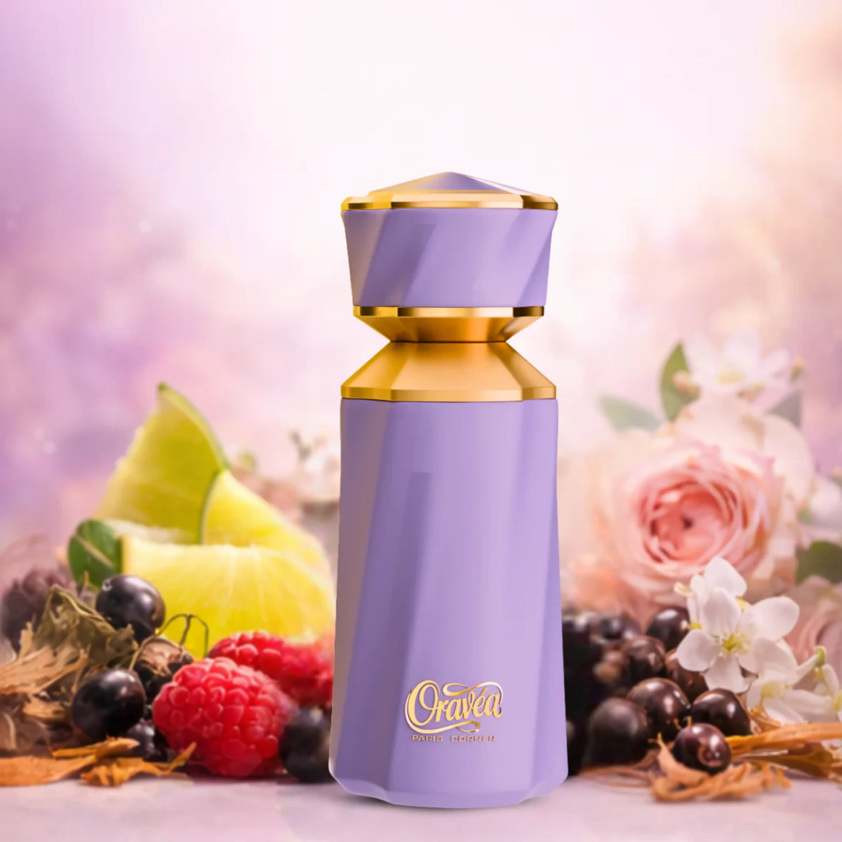 Paris Corner Oravea EDP 100 мл – флакон в композиция с цветя и плодове
