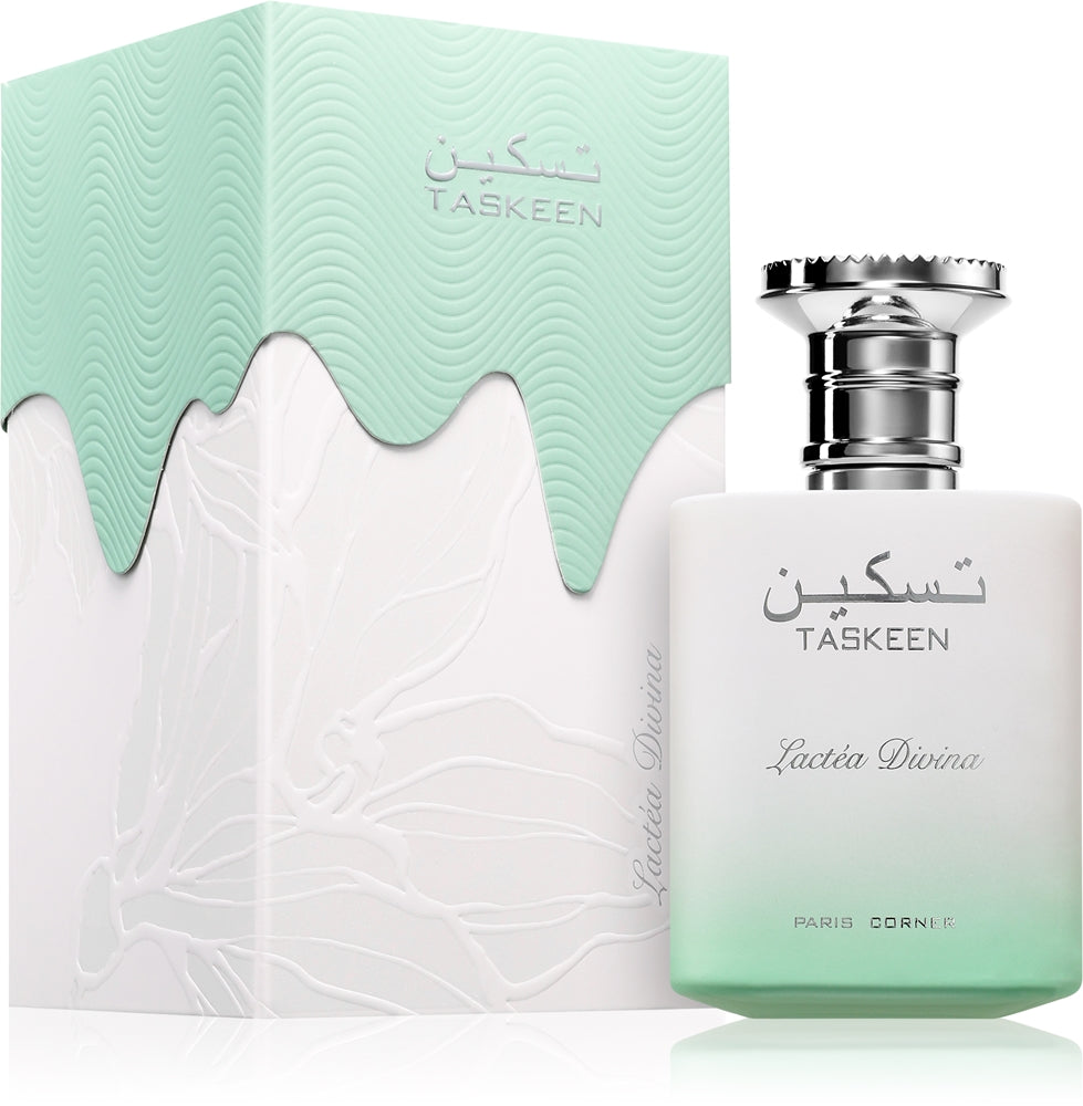 Paris Corner Taskeen Lactea Divina EDP 100 мл — флакон с кутия